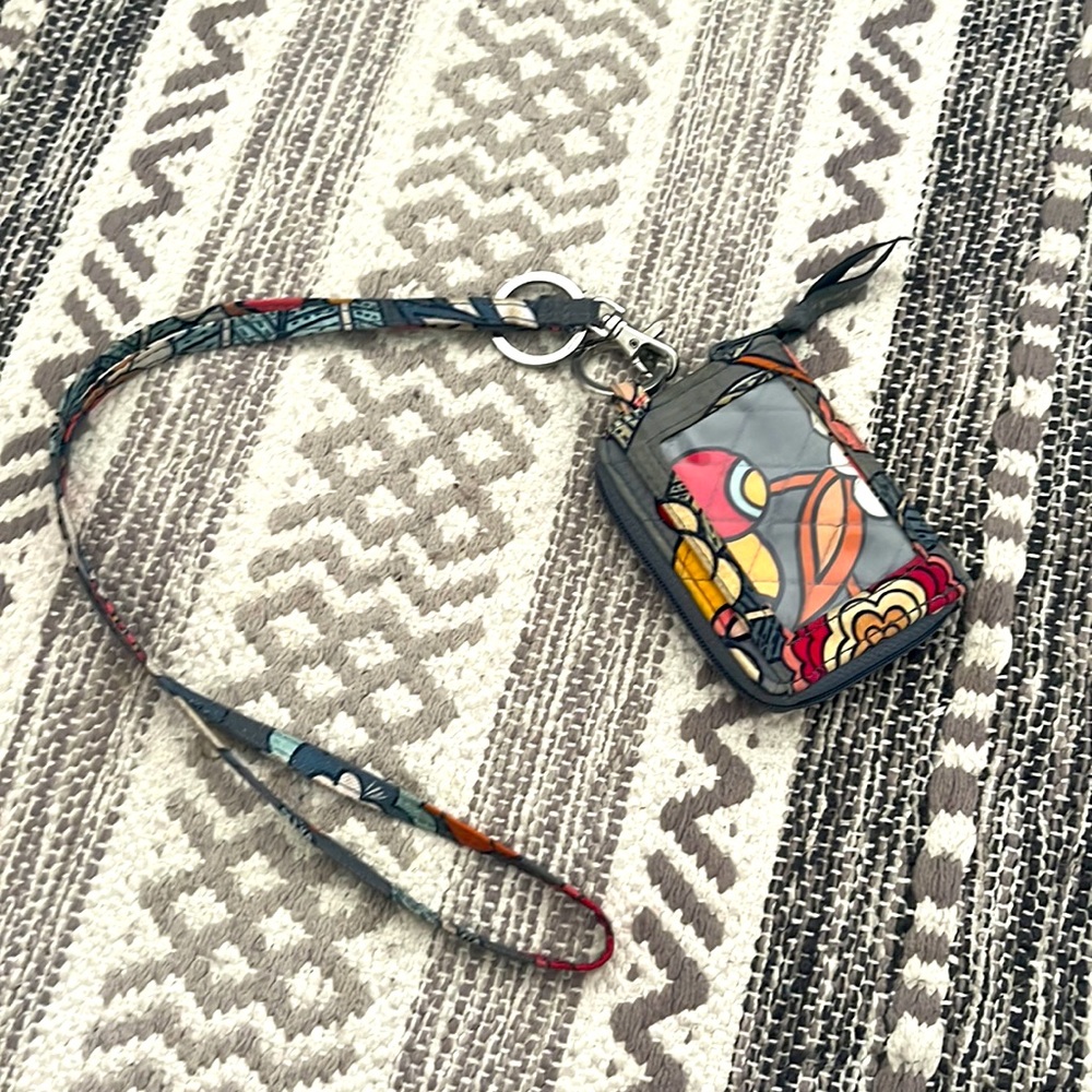 Vera Bradley Lanyard Wallet